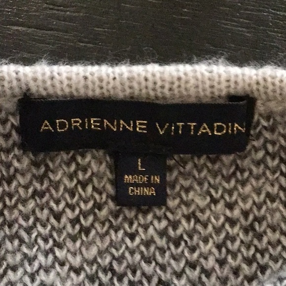 ADRIENNE VITTADINI
Long Sleeve Cardigan with Fringe Trim and Patch Pockets Large - Picture 7 of 9